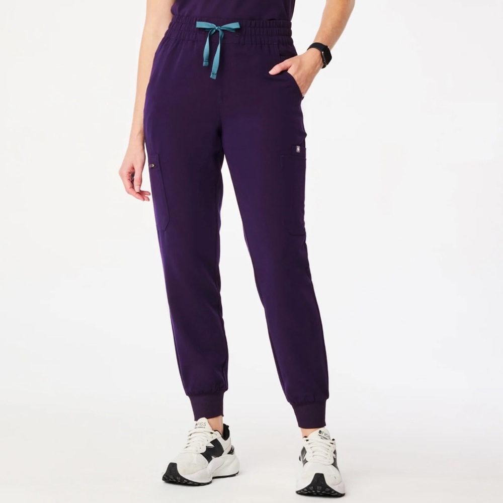 FIGS Scrub Pants/Joggers Deep Purple Technical Collection Size XS
